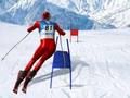 Leikur Slalom skíðahermir  á netinu