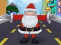 Leikur Santa City Run Street á netinu