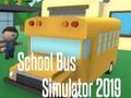Leikur Skólabílahermir 2019  á netinu