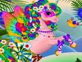Leikur Glitter Unicorn klæða sig upp stelpur á netinu