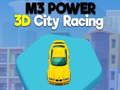Leikur M3 Power 3D City Racing á netinu