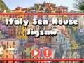 Leikur Ítalía Sea House Jigsaw  á netinu