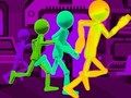 Leikur Stickman Escape Parkour á netinu