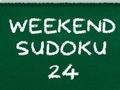 Leikur Sudoku helgarinnar 24  á netinu