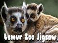 Leikur Lemur Zoo Jigsaw á netinu