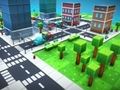 Leikur Pixel City Runner 3D á netinu