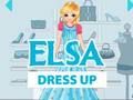 Leikur Elsa klæða sig upp  á netinu