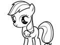 Leikur My Little Pony litarefni fyrir krakka  á netinu