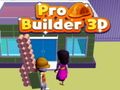 Leikur Pro Builder 3d á netinu