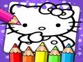 Leikur Hello Kitty litabók  á netinu