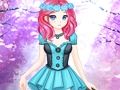 Leikur Anime kawaii: sætur klæða sig upp á netinu