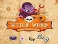 Leikur Witch Word Halloween ráðgáta leikur  á netinu