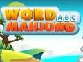 Leikur Orðið ABC Mahjong  á netinu