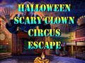 Leikur Halloween Scary Clown Circus Escape á netinu