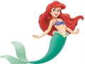 Leikur Litabók fyrir Ariel Mermaid  á netinu