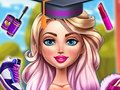 Leikur Glam College makeover  á netinu