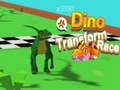 Leikur Dino Transform Race á netinu