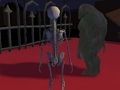 Leikur 2ja spilara Parkour Halloween Challenge  á netinu