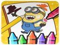 Leikur Litarefni Minion  á netinu
