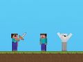 Leikur Nubik vs Herobrine Army á netinu