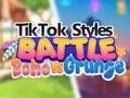 Leikur Tiktok stíll bardaga boho vs grunge á netinu