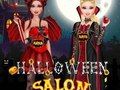 Leikur Halloween Salon á netinu