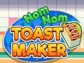 Leikur Nom Nom Toast Maker á netinu