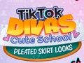 Leikur TikTok Divas Sætur skóla plíseruðu pilsútlit  á netinu