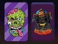 Leikur Halloween skrímsli minni  á netinu