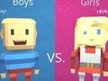 Leikur Kogama: Parkour Girls vs Boys á netinu