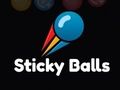 Leikur Sticky kúlur á netinu