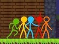 Leikur Stickman Parkour 2: Lucky Block á netinu