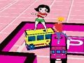 Leikur Valentine's School Bus 3D bílastæði  á netinu
