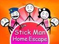 Leikur Stickman heima flótti á netinu