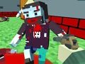 Leikur Blocky Gun Warfare Zombie á netinu