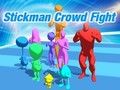 Leikur Stickman Crowd Fight á netinu