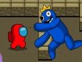 Leikur Rainbow Friends Survival Puzzle á netinu