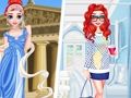 Leikur Forn prinsessa vs nútíma útlit  á netinu