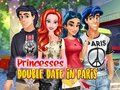 Leikur Princess Double Date í París  á netinu