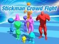 Leikur Stickmen Crowd Fight á netinu
