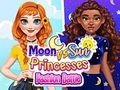 Leikur Moon vs Sun Princess Fashion Battle á netinu