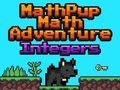Leikur MathPup stærðfræðiævintýri heiltölur  á netinu