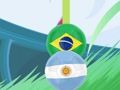 Leikur Argentína gegn Brasilíu  á netinu