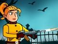 Leikur Zombie Ricochet Women Hunter á netinu