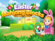 Leikur Mahjong blokkir páskana  á netinu