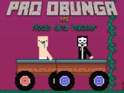 Leikur Pro Obunga vs Noob og Hacker  á netinu