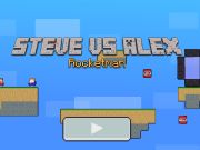 Leikur Steve gegn Alex Rocketman  á netinu