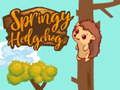 Leikur Springy Hedgehogck á netinu