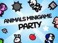 Leikur Dýr minigame partý á netinu