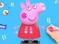 Leikur Litabók: Peppa Pig  á netinu